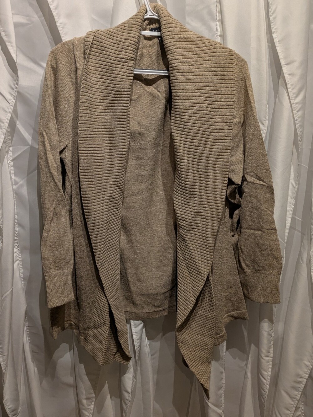 17 Lands' End Open Front Draped Cardigan Sweater 2X